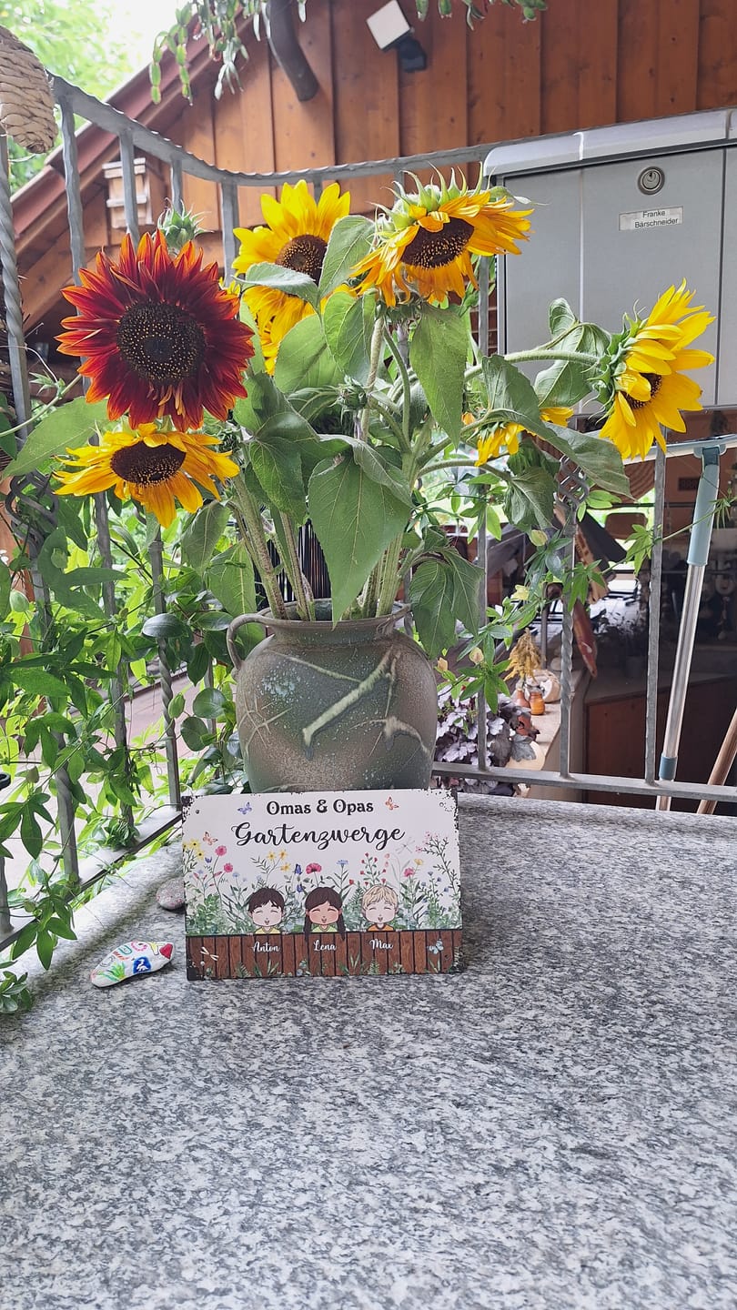 Customer photo review of Omas & Opas Garten - Großeltern-Türschild