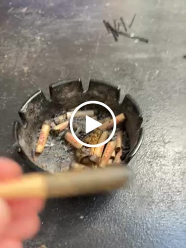 Customer video review of BLUEBERRY OG THCa Flower Exotic Smalls INDICA 14g 28g 112g THC