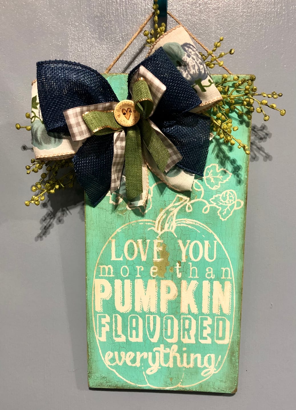 Customer photo review of Pumpkin Flavored - Mesh Stencil 5.5x8.5