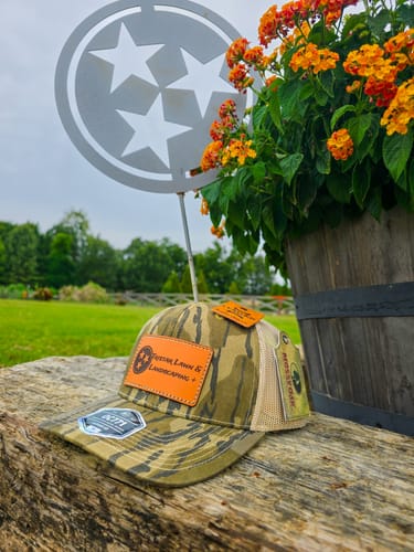 Customer photo review of Premium Custom Leather Patch Hats (Wholesale)