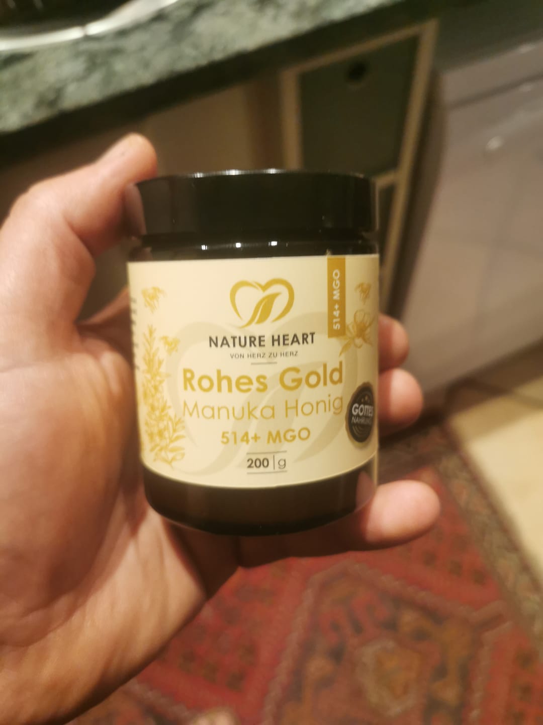 Customer photo review of Rohes Gold - Manuka Honig 514+ MGO