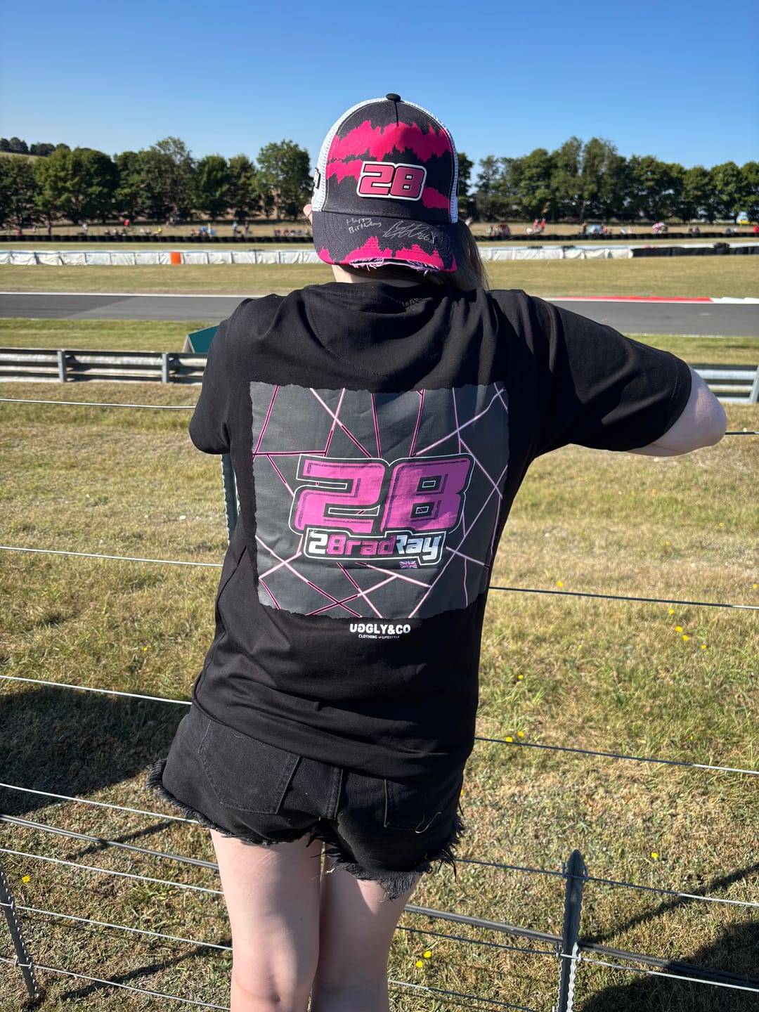Customer photo review of Brad Ray No.28 Tee
