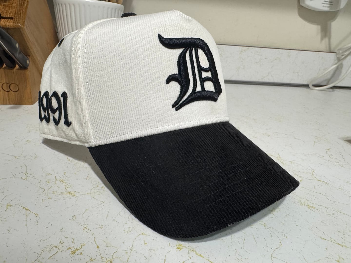 Customer photo review of Corduroy K-Frame 5 Panel Hat