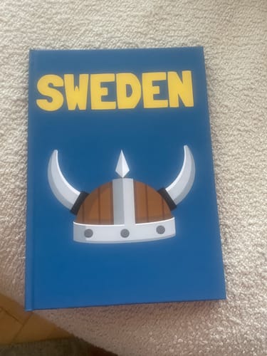 Customer photo review of Custom Travel Book