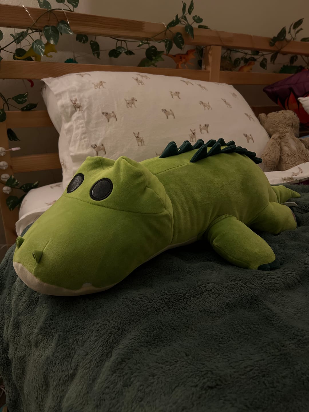 Customer photo review of Weighted HugaLump Animal Plush  Medium