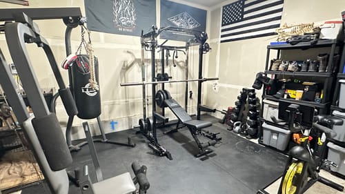 Customer photo review of HR05-ULTRA Half Rack Functional Trainer