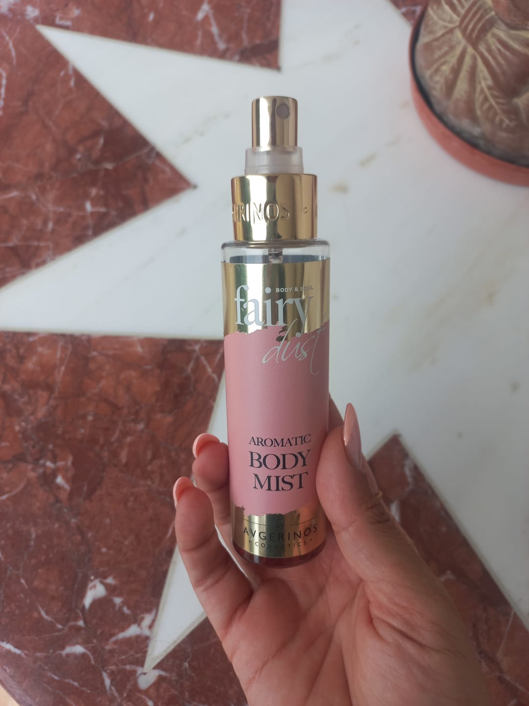 Customer photo review of Fairy Dust Αρωματικό Mist Σώματος Και Μαλλιών, Body Mist 100ml