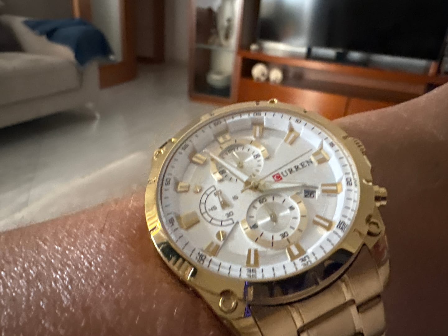 Customer photo review of Curren Dublino® orologio uomo acciaio
