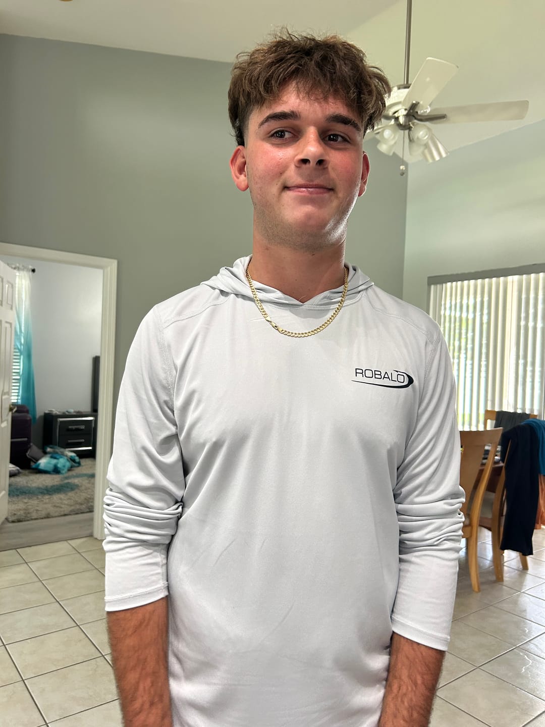Customer photo review of Custom Dri-Fit Fishing Hoodies