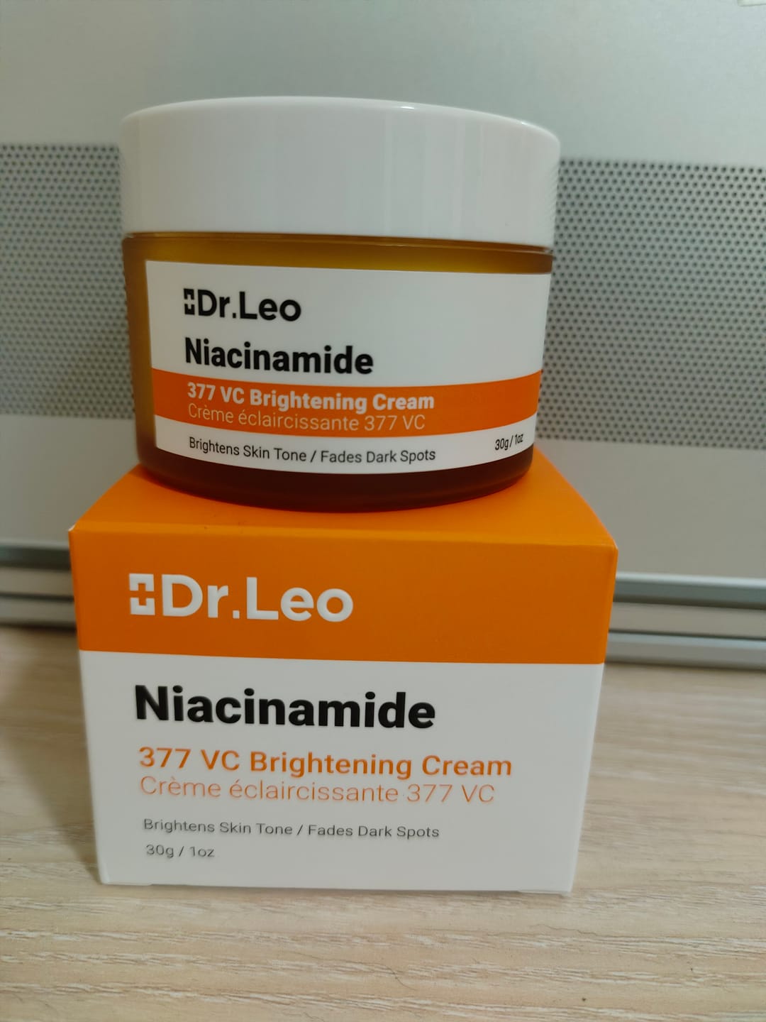 Customer photo review of Dr.Leo 377 VC Crema Blanqueadora y Antimanchas