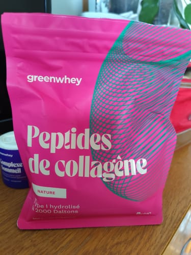 Customer photo review of Peptides de Collagène PEPTAN®