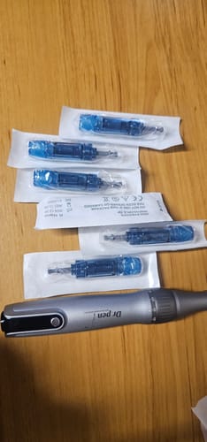 Customer photo review of 12-pin Microneedle Cartridges for Dr. Pen M8S (10 Pack)