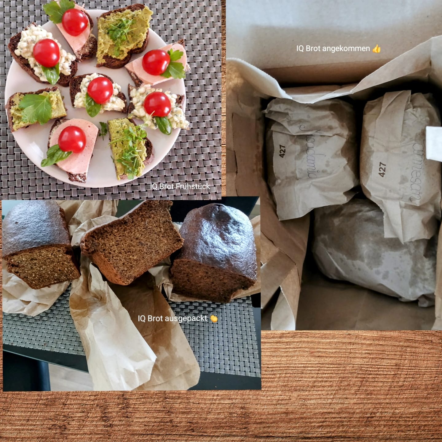 Customer photo review of Harzer-Hüttenkäse-Walnuss-Brot