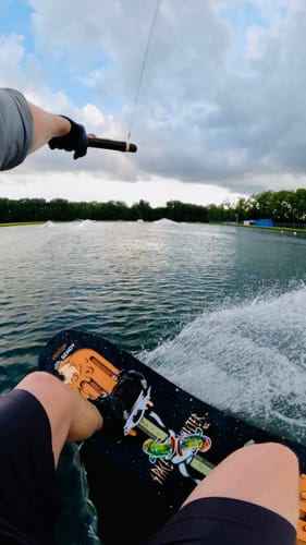 Customer photo review of The Grill Mount 3.0 Insta360, GoPro, DJI Mouth Mount