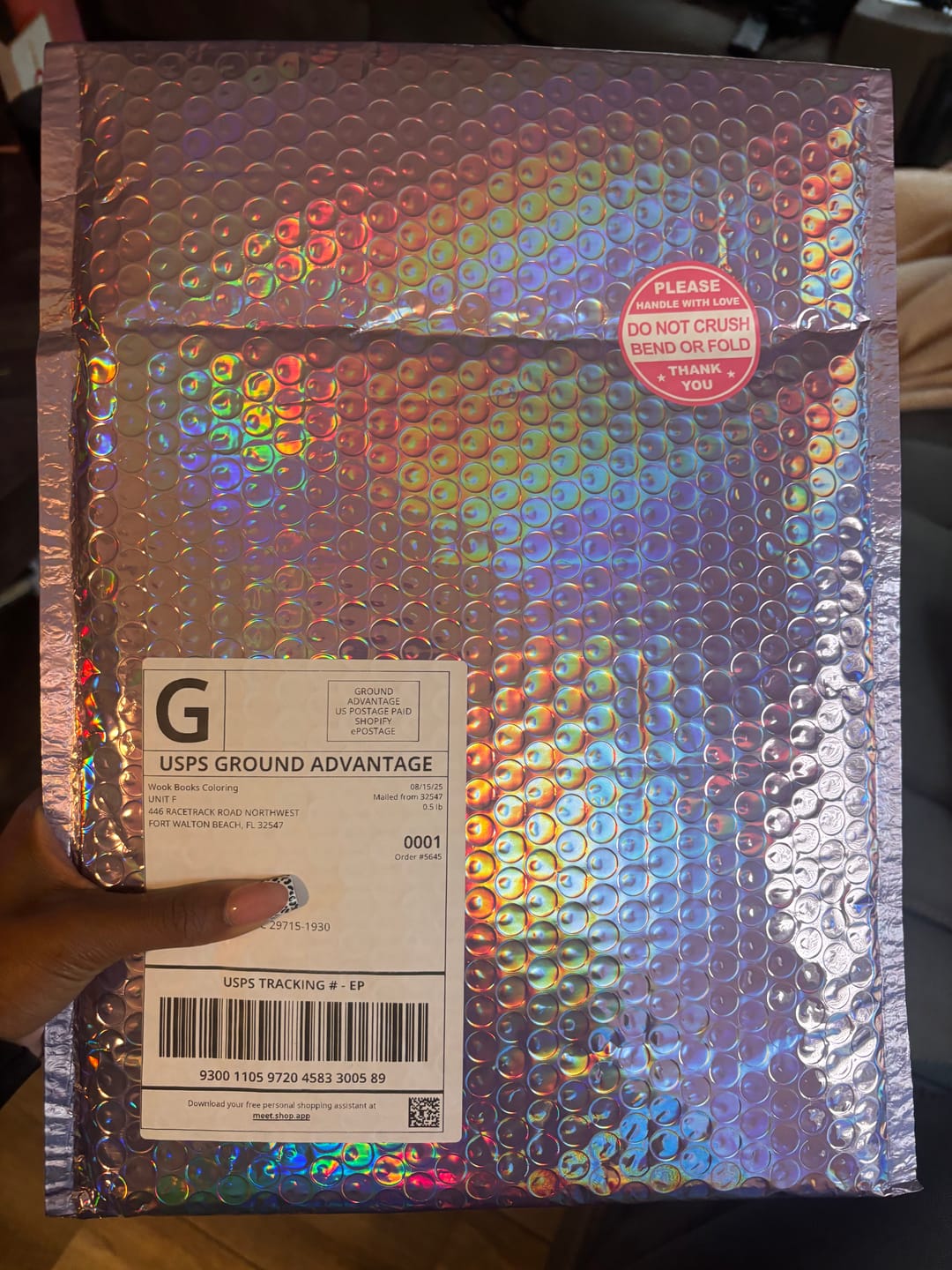 Customer photo review of Cute Pairs Coloring Book & Reusable Protective Sheet