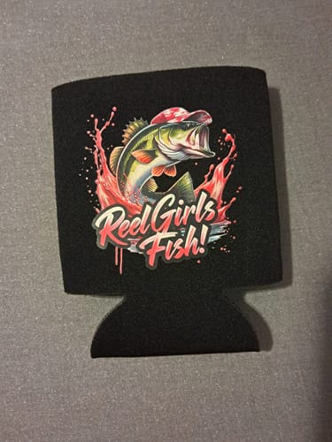 Customer photo review of Reel Girls Fish - Fishing DTF heat transfer