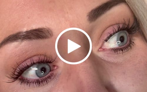 Customer video review of Secret Lash Kit