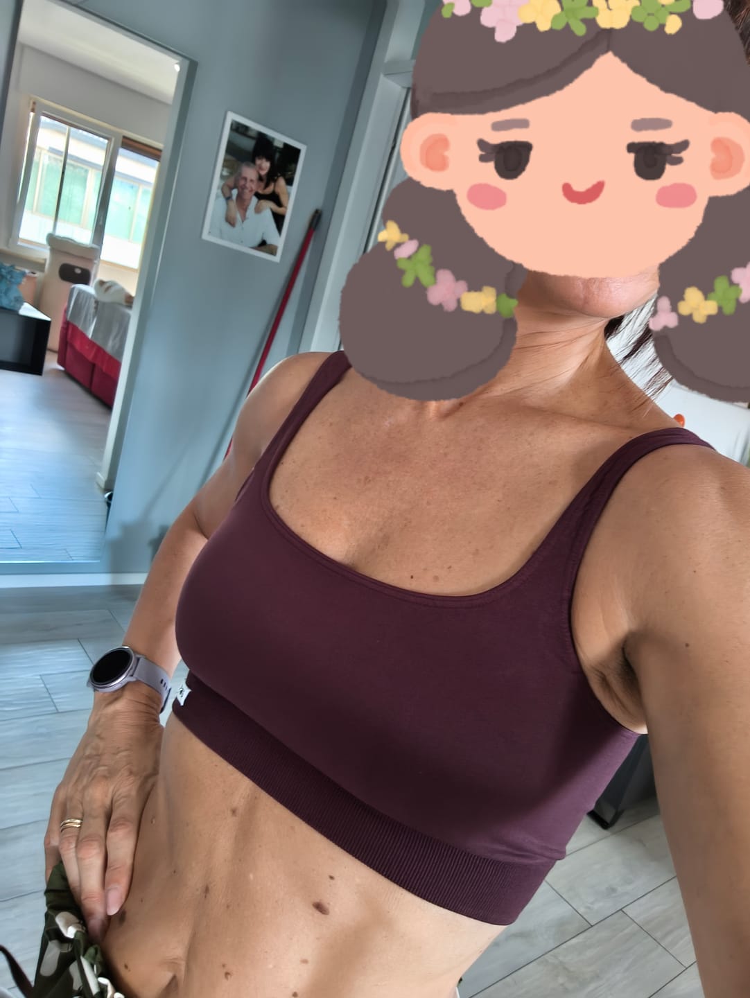 Customer photo review of Top Gym Fashion Merlot