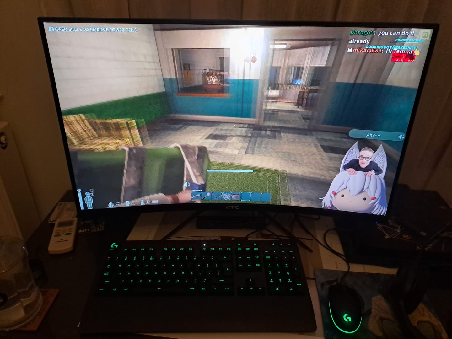 Customer photo review of KTC H32S17F Curved Gaming Monitor
