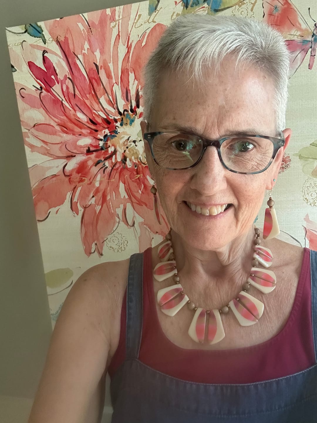 Customer photo review of Judith Earrings