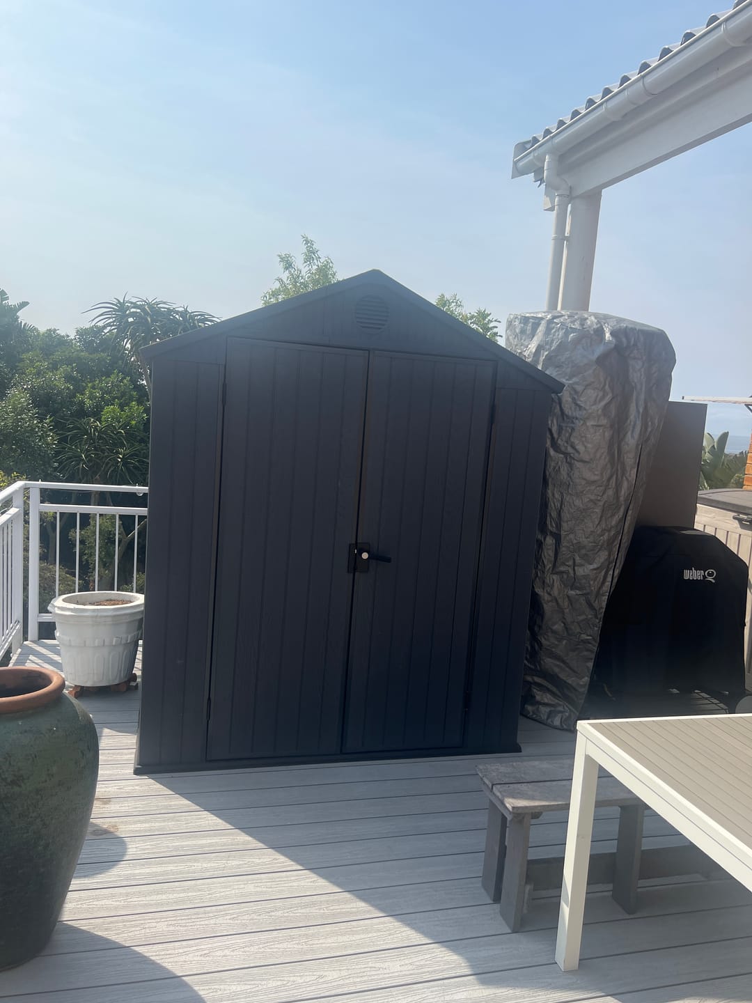 Customer photo review of Darwin 6x6ft Shed