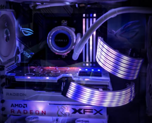 Customer photo review of Nanotech RGB GPU Backplate