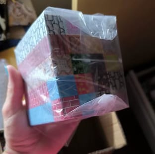 Customer photo review of 100 Bloques Magnéticos CREARIO™