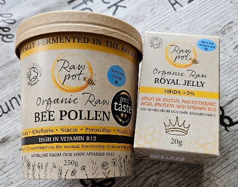 Customer photo review of Organic Raw Bee Pollen