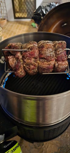 Customer photo review of COBB Rotisserie with Dome Extension