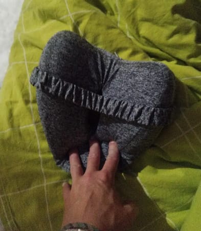 Customer photo review of KneeComfy-Kniekissen