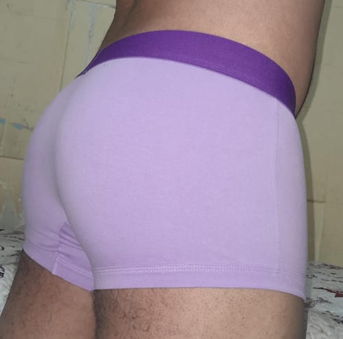 Customer photo review of LAVENDER ORIGINAL BOXER