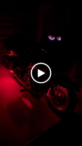 Customer video review of Moto Eyes - Animated Moto Eyes