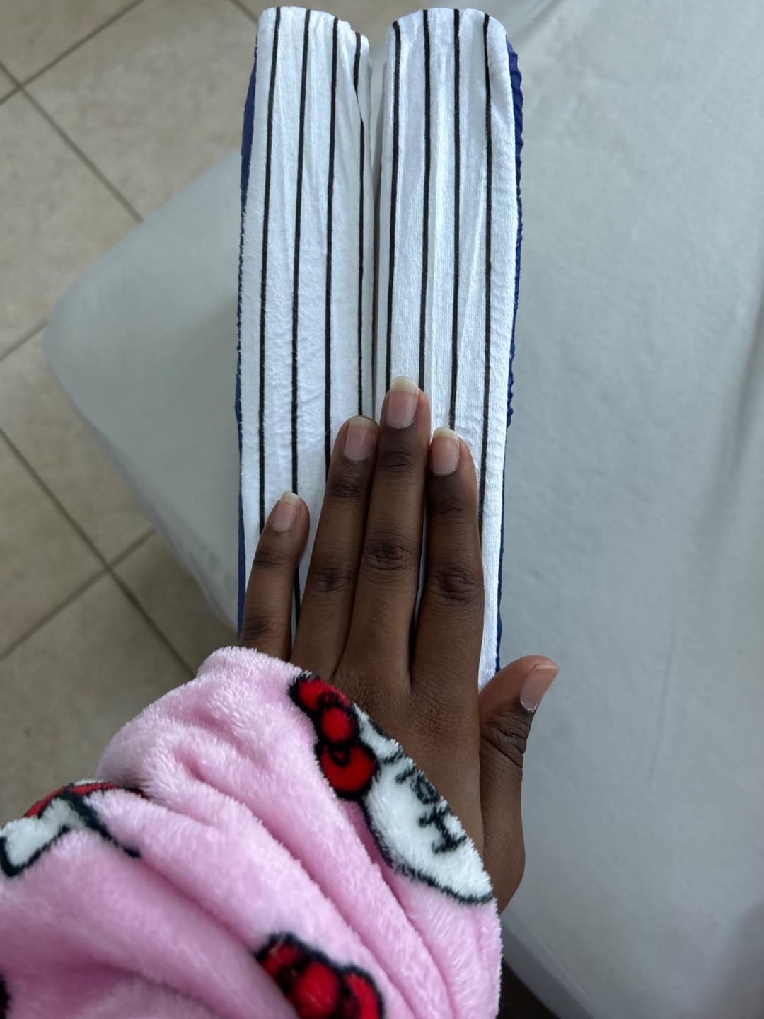 Customer photo review of 📖 Bible Pillow – Inspired by 1 Corinthians 13