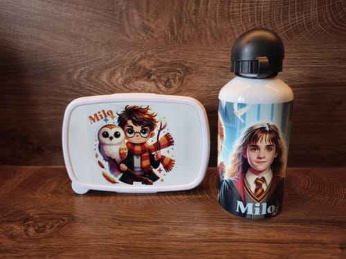 Customer photo review of Bidon - drankfles 500 ml met twee doppen