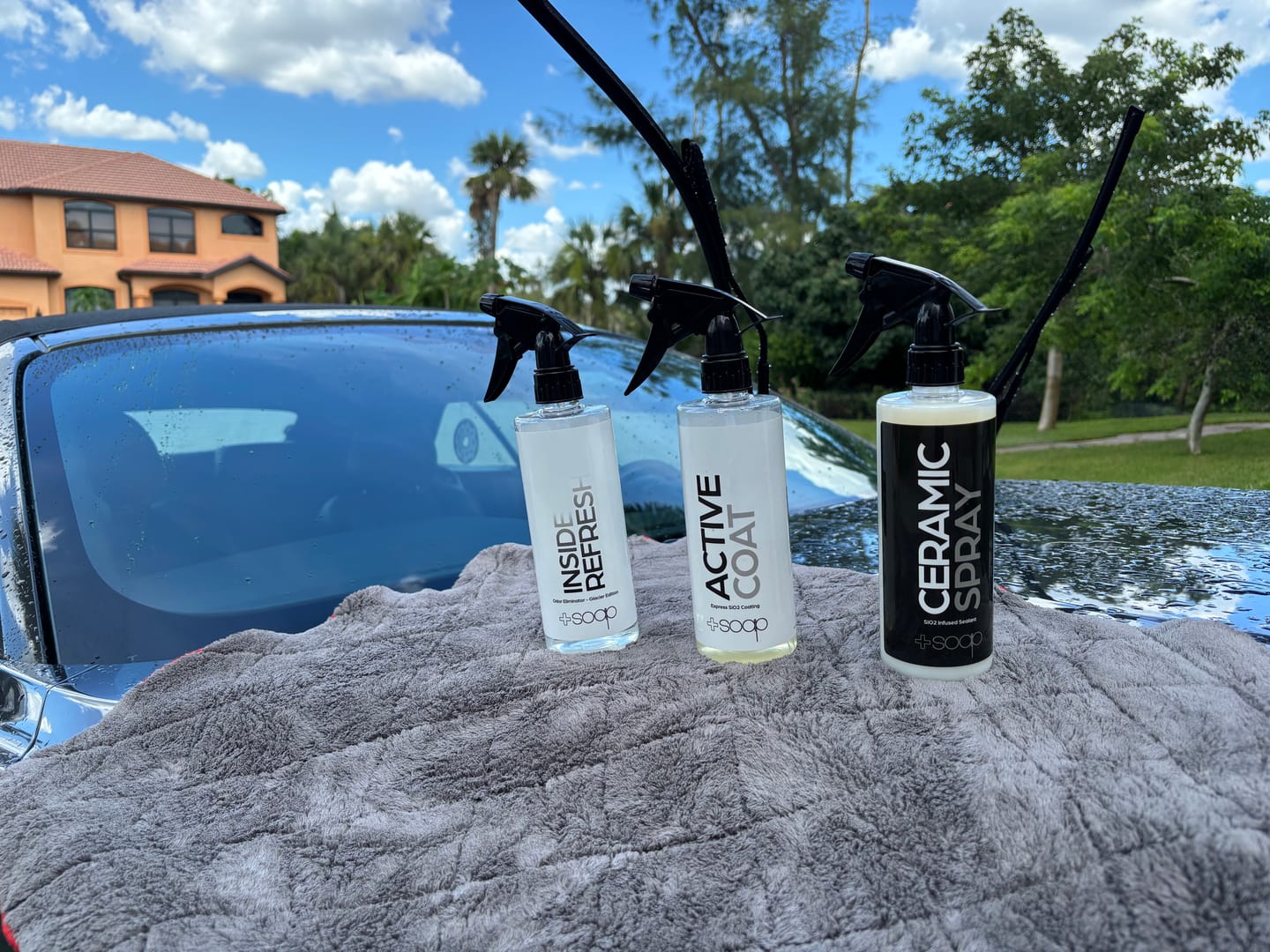 Customer photo review of +Soap Ceramic Spray