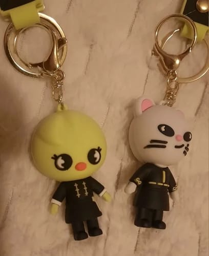 Customer photo review of Stray Kids SKZOO Keychain