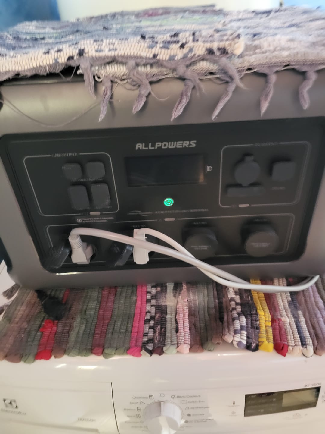 Customer photo review of ALLPOWERS R3500 Station électrique portable 3500W 3168Wh