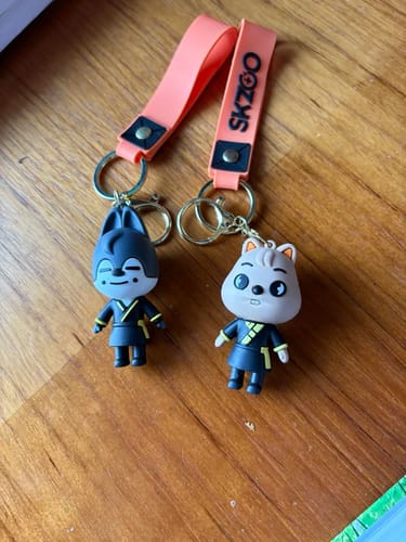 Customer photo review of Stray Kids SKZOO Keychain