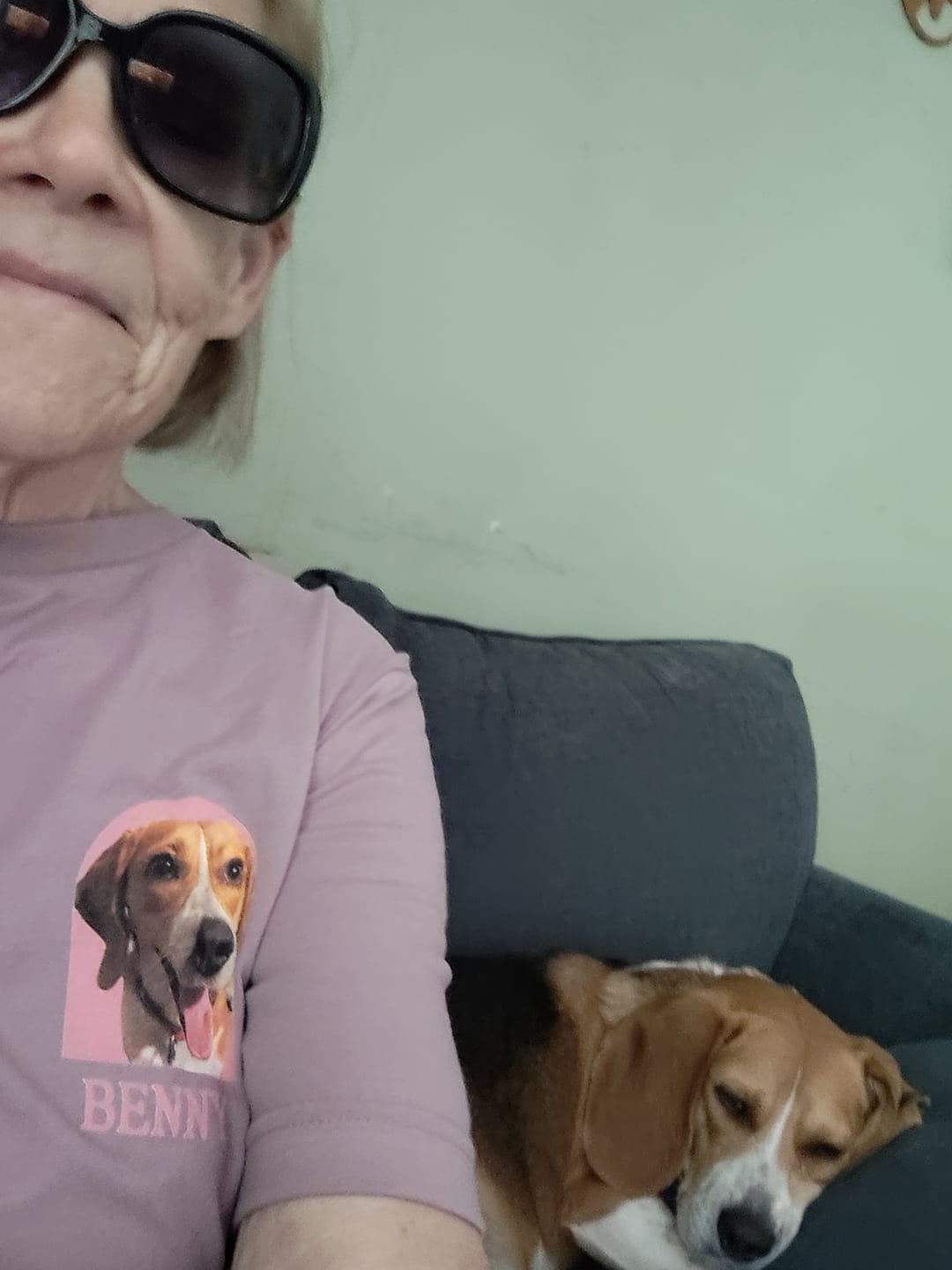 Customer photo review of Custom Pet T-shirt for Women