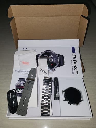 Customer photo review of ZE™ Force Smartwatch – Power Your Day, Track Your Way