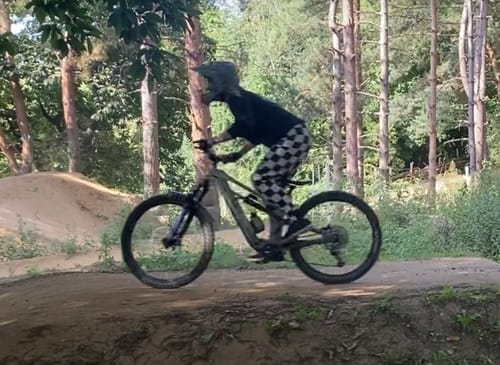 Customer photo review of Timeless | Trail Trouser | Vintage Cheq