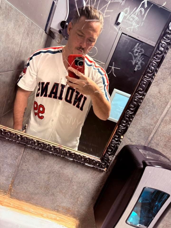 Customer photo review of Ricky Vaughn Wild Thing Indians Baseball Jersey