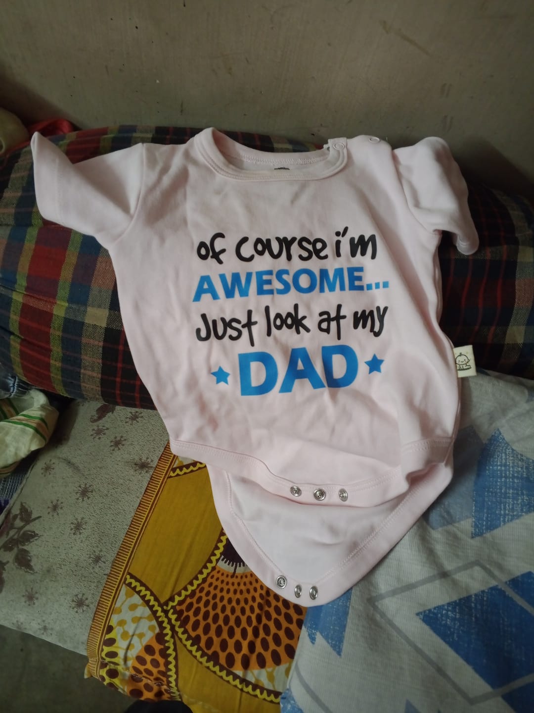 Customer photo review of Of course I'm Awesome Just Look at My Dad