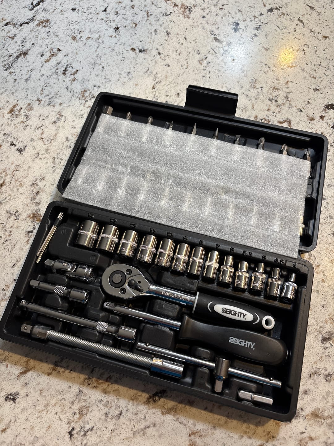 Customer photo review of 80Eighty® Mechanics Tools Kit and Socket