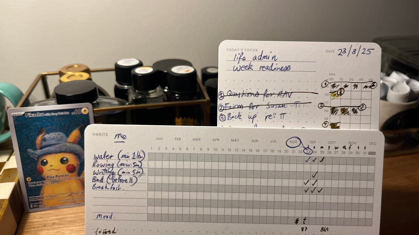 Customer photo review of Focus & Habits Kit