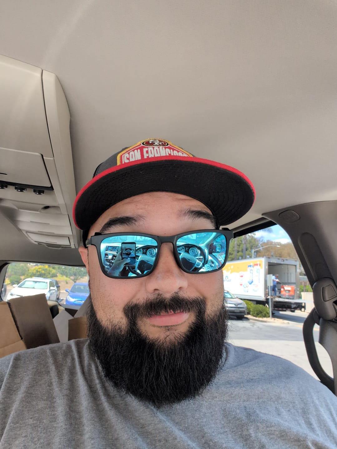 Customer photo review of Brown | Magnetic Flip-up Clip-on Eyeglasses Sunglasses | ZanyLen 2025 New Arrivals