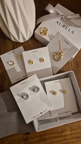 Customer photo review of Anillo Rosal Ajustable - Chapa de Oro