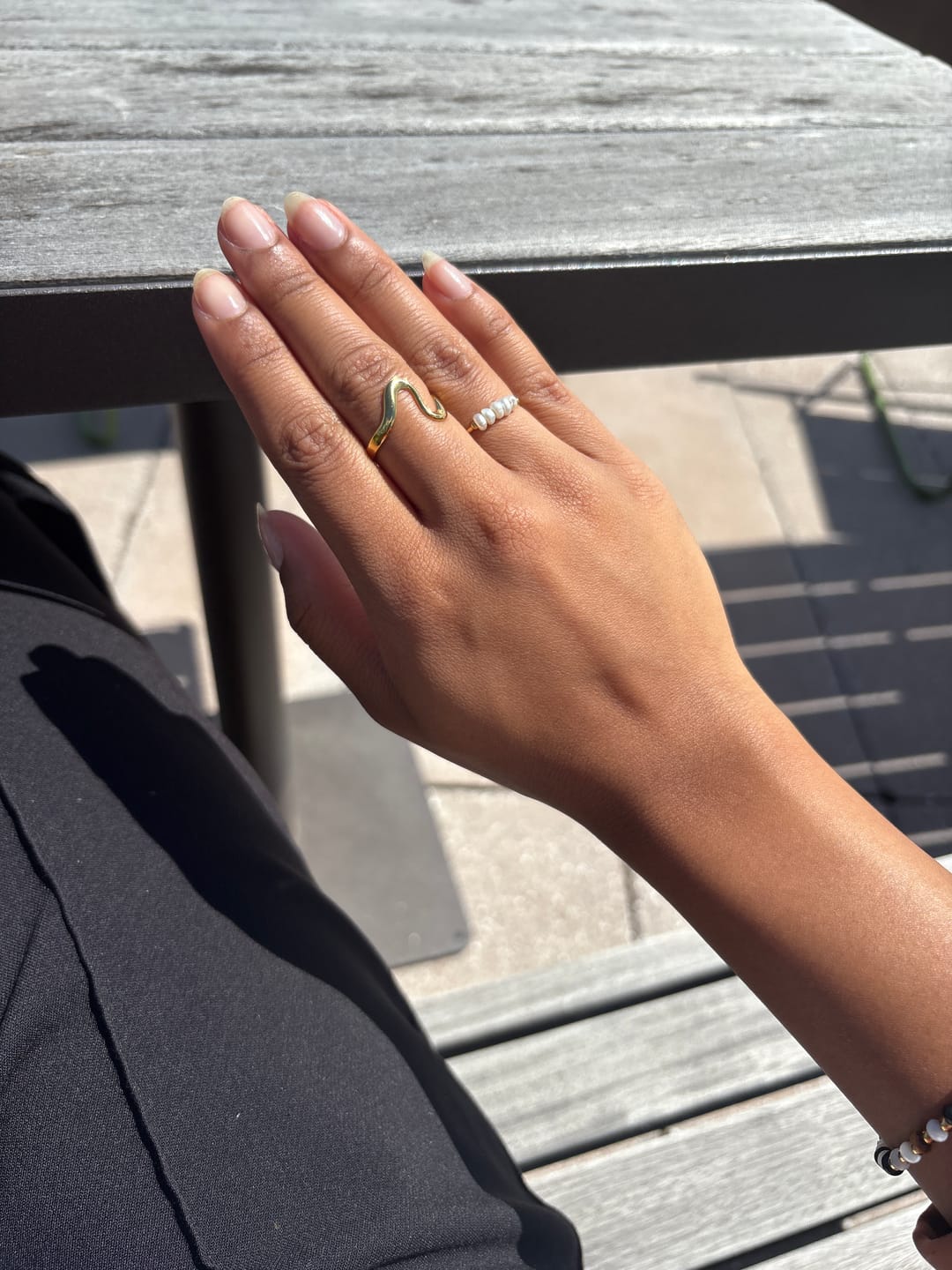 Customer photo review of Classic Freshwater Pearl Ring