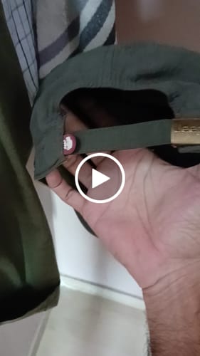 Customer video review of Lot Imported Jeep Military Cap