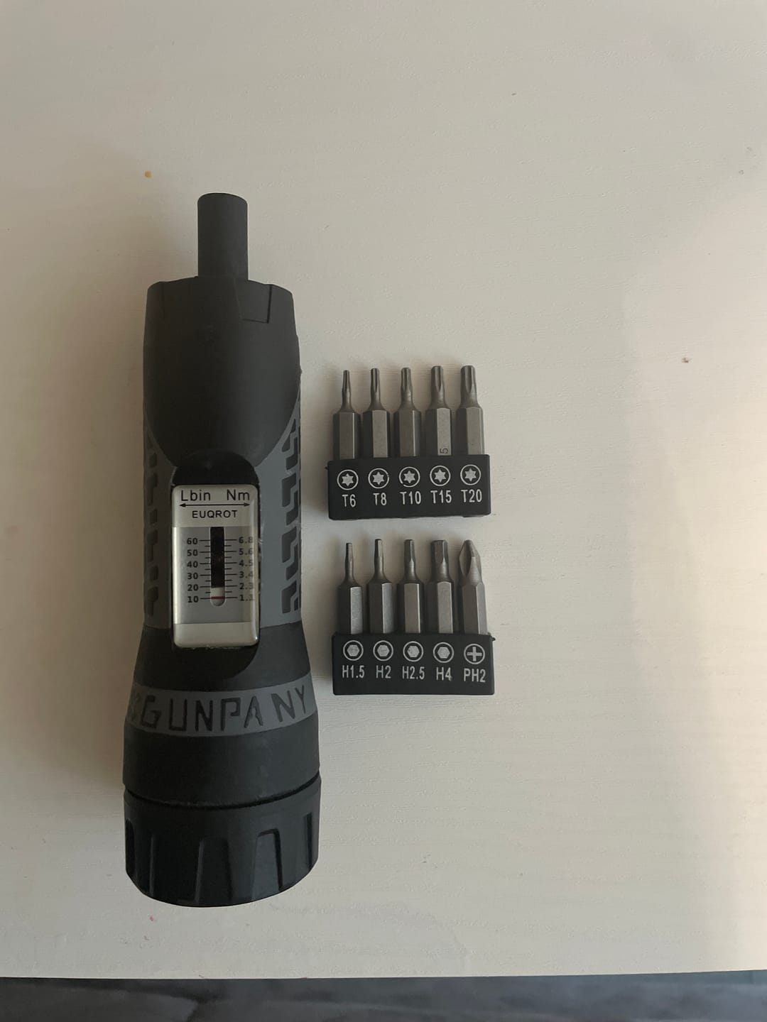 Customer photo review of Vector Optics SCTK-04 Drehmoment-Schraubenzieher 1,1-6,8Nm